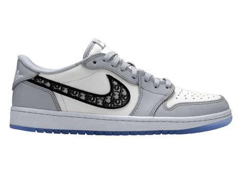 aj one dior|air jordan 1 low Dior.